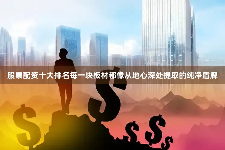 股票配资十大排名每一块板材都像从地心深处提取的纯净盾牌
